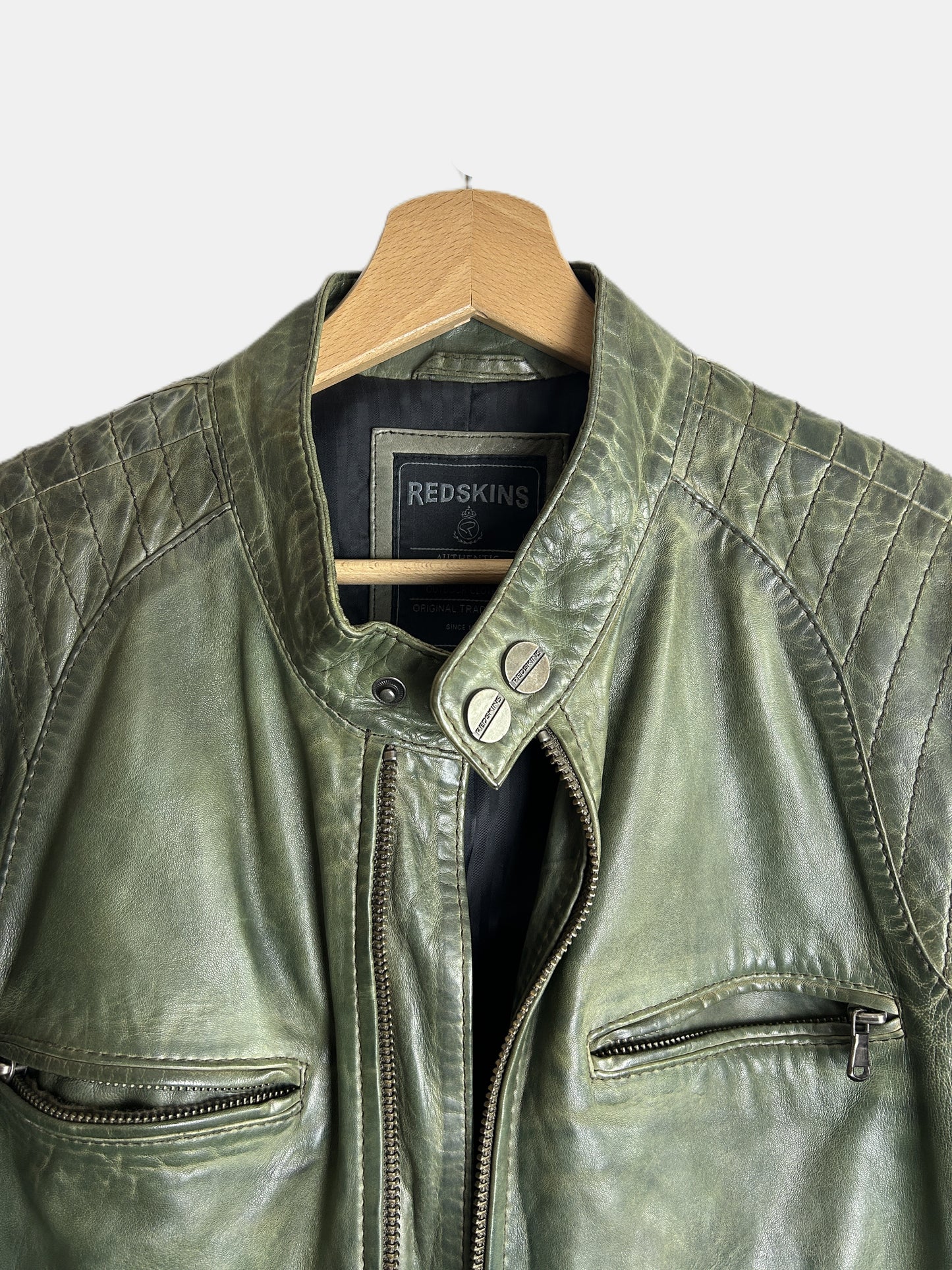 Redskins Veste en cuir T.S