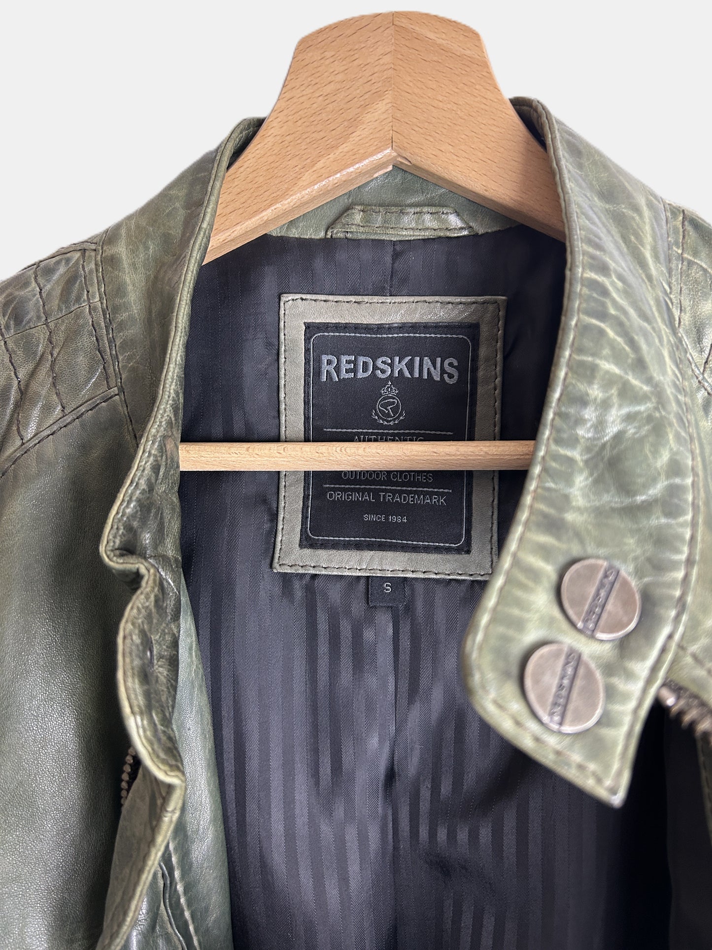 Redskins Veste en cuir T.S