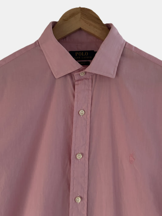 Ralph Lauren Chemise Slim Fit Rose taille L