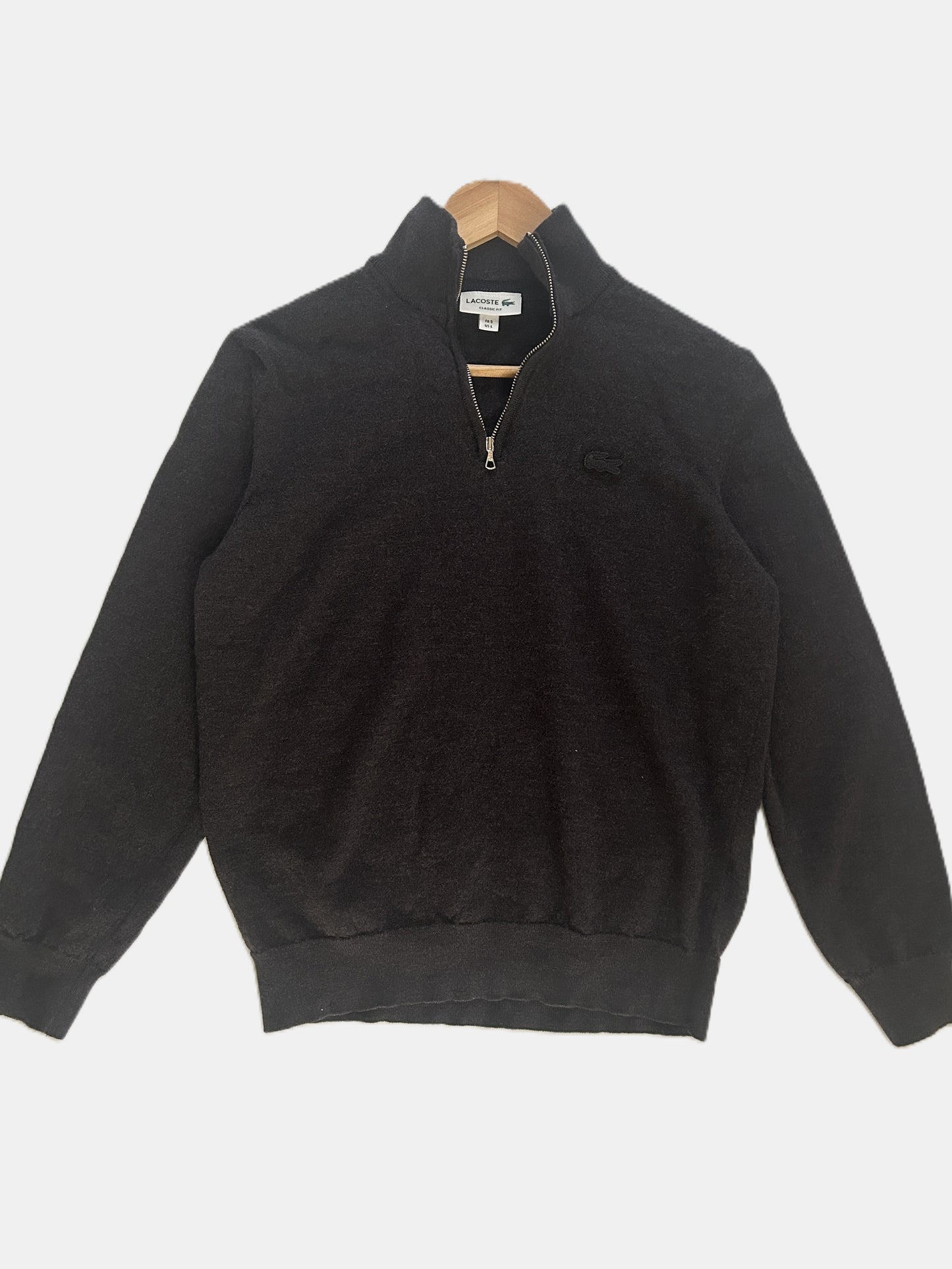 Lacoste Pull col Zippé T.L