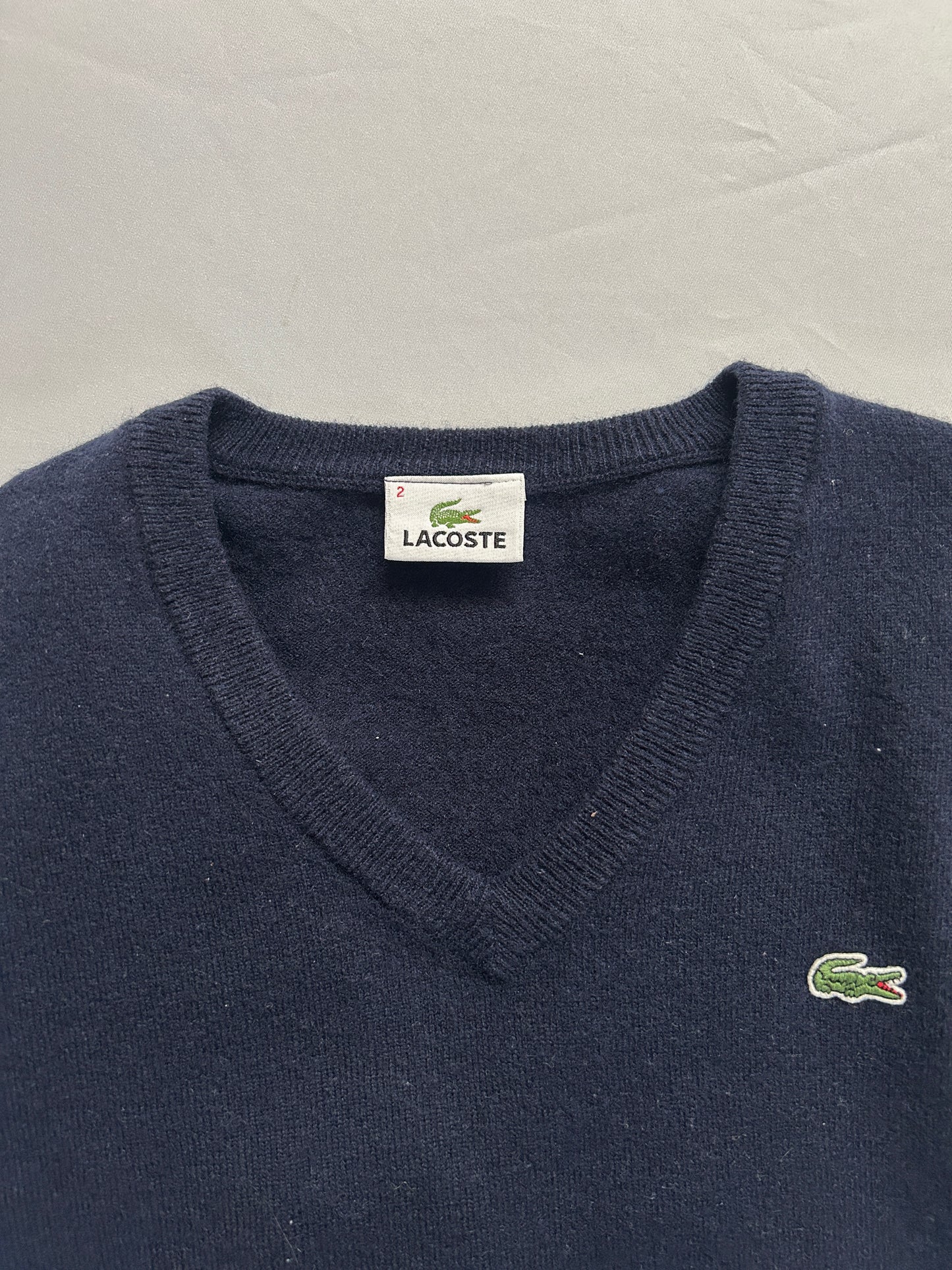 Lacoste Pull en laine T.XS