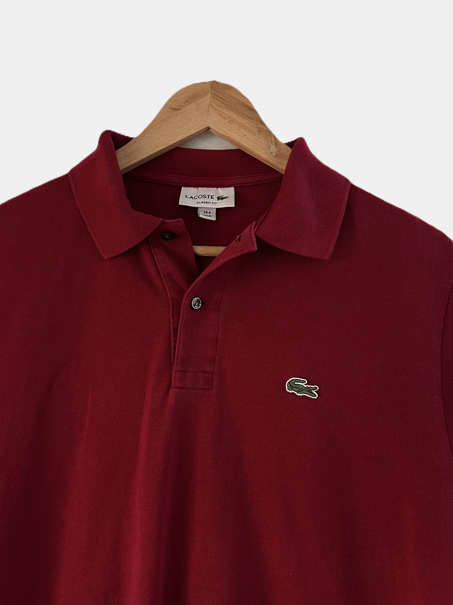 Lacoste Polo Classic Bordeaux T.L