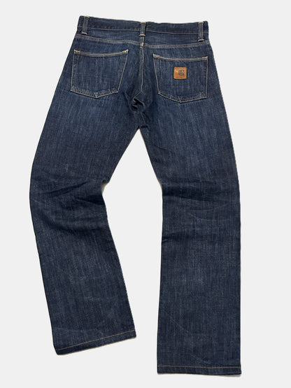 Jean homme Carhartt Klondike droit bleu 30x34