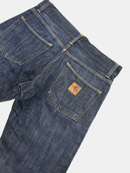 Jean homme Carhartt Klondike droit bleu 30x34