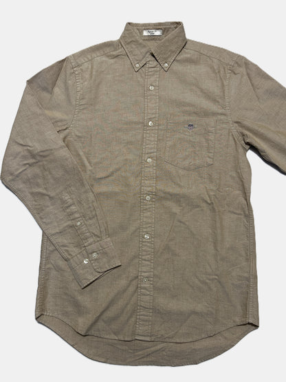 Gant Chemise homme regular fit beige T.S